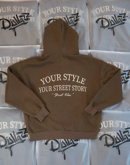 Class Brown Hoodie